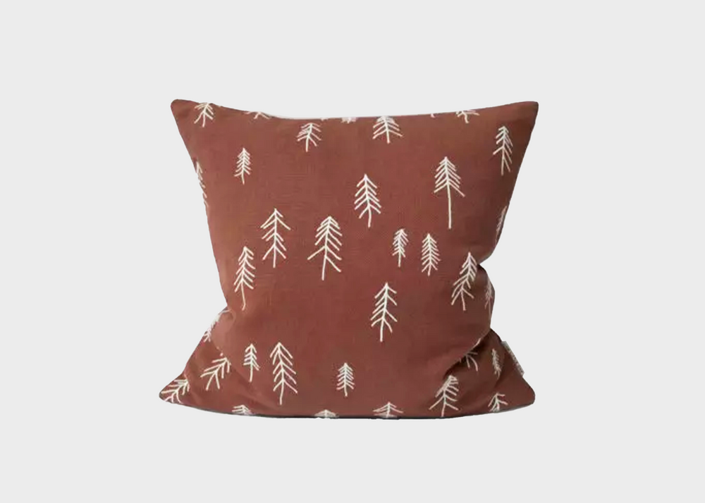 Tall Terracotta Pines Cushion