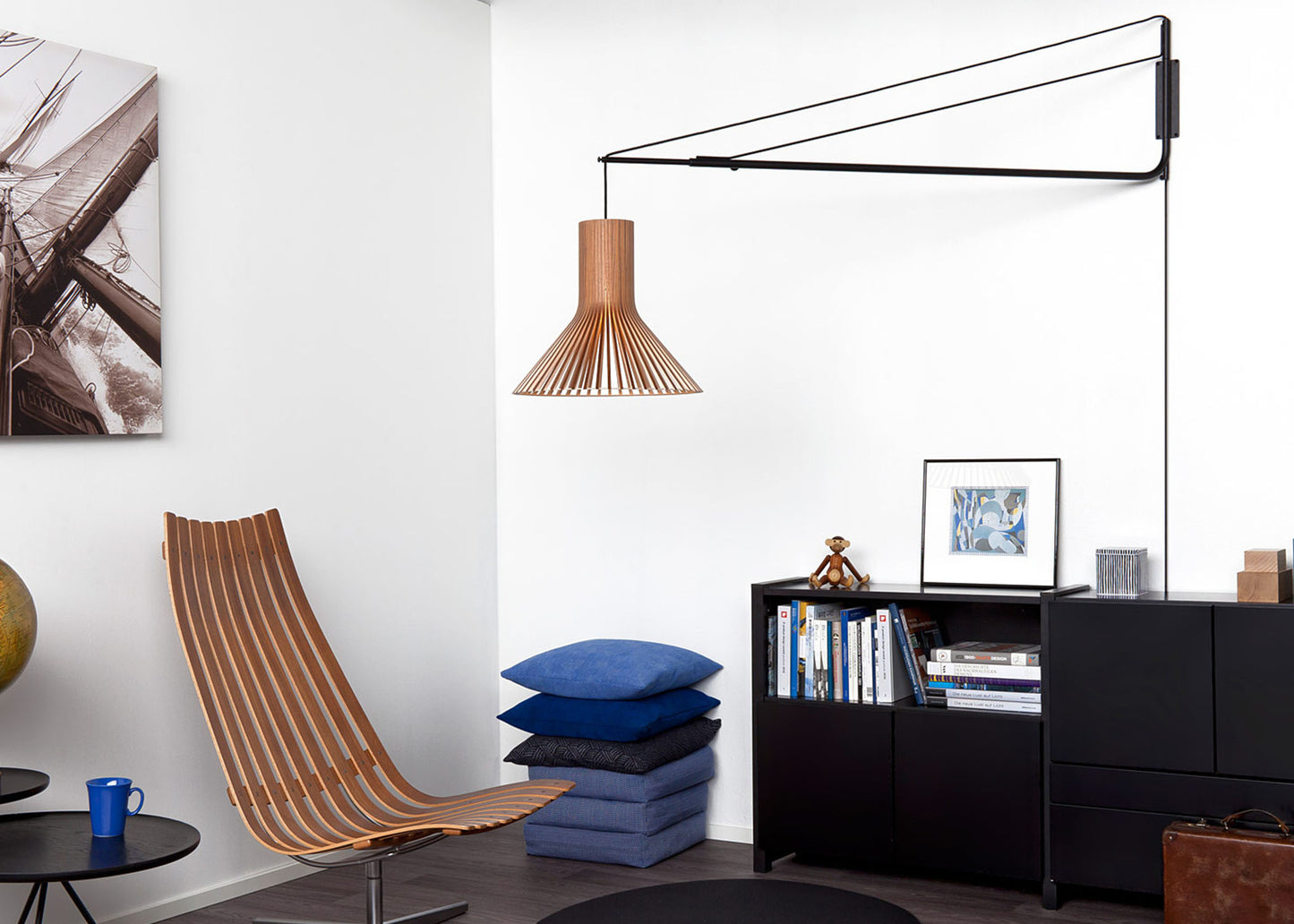 
                  
                    Puncto 4203 Pendant - Walnut by Secto Design
                  
                