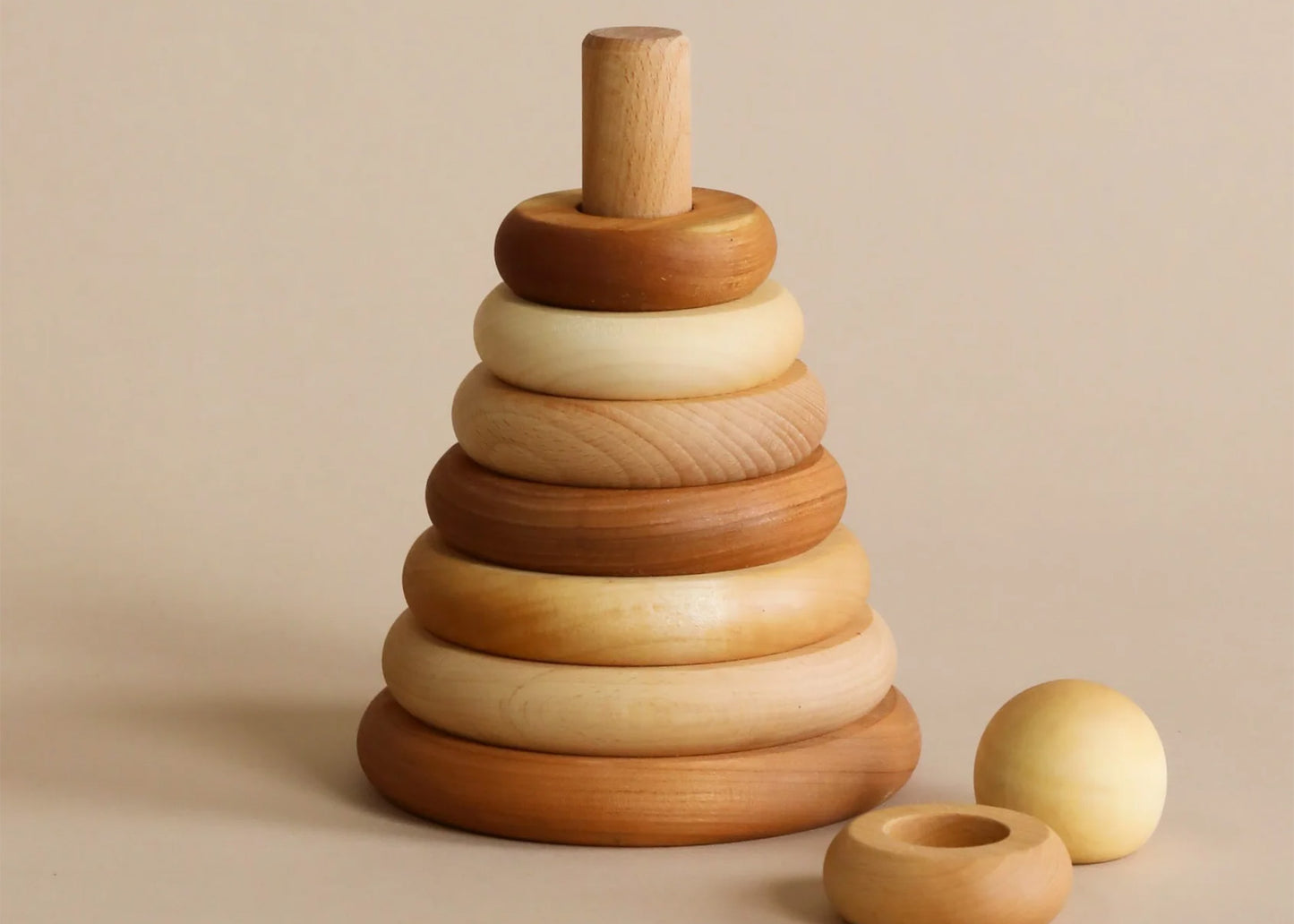 
                  
                    Wooden Stacker Toy by Wooden Story
                  
                