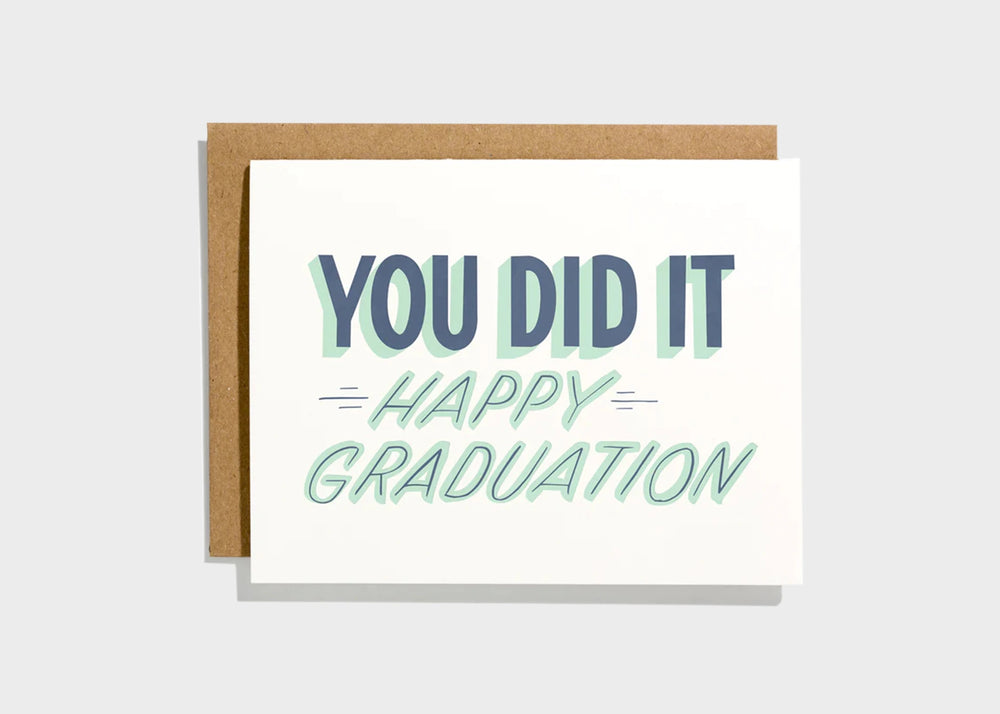 Card - You Did It Graduation
