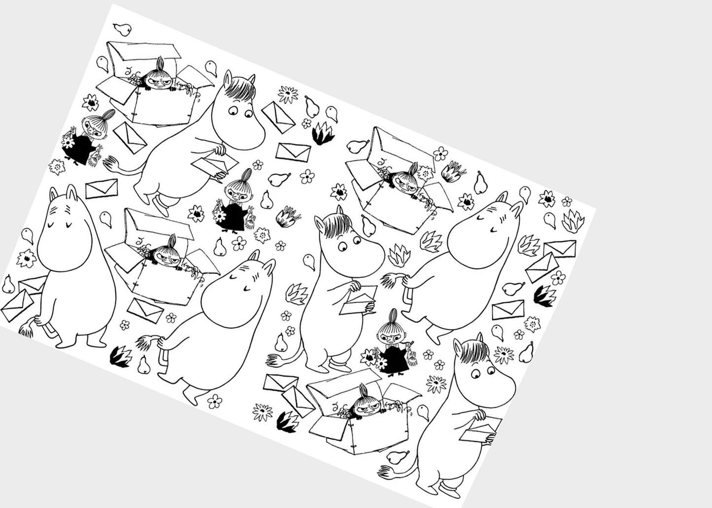
                  
                    The Moomin Coloring Book
                  
                