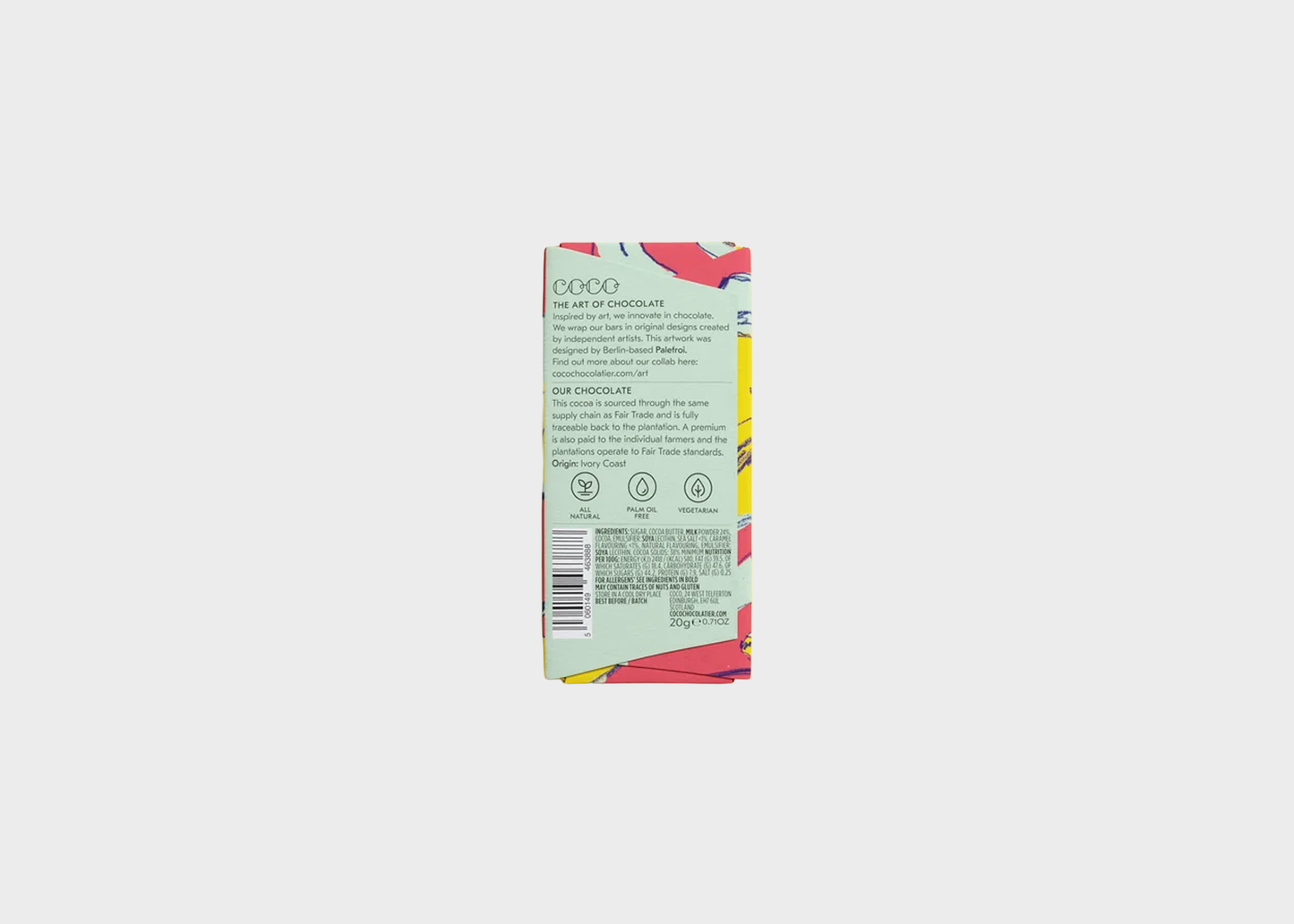 
                  
                    Coco-Salted Caramel Milk Chocolate Bar (Mini)
                  
                