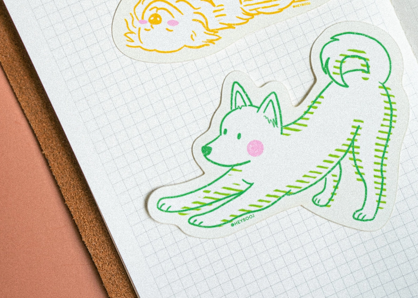 
                  
                    Playful Pup Sticker
                  
                