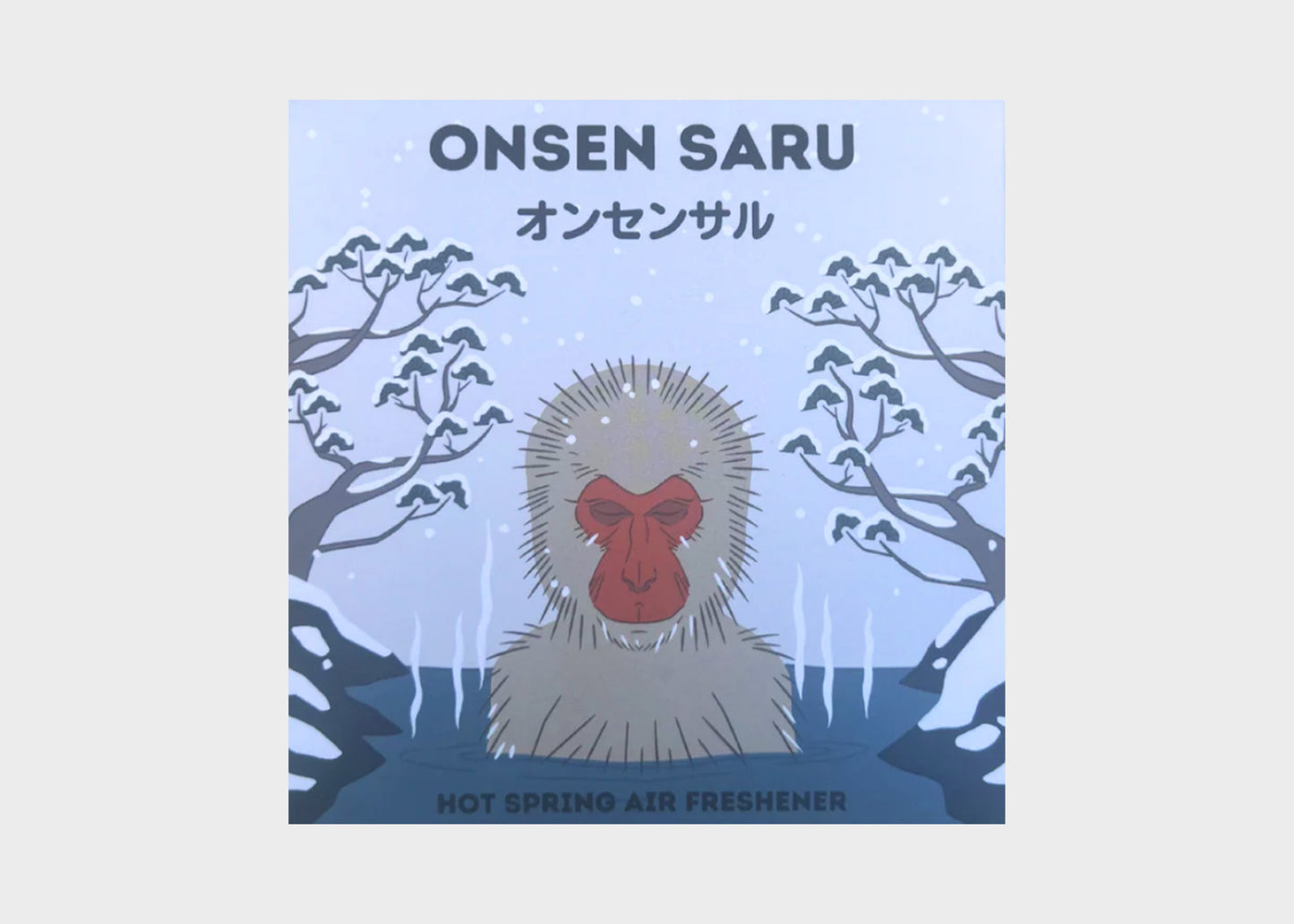 Hot Spring Air Freshener Onsen Saru