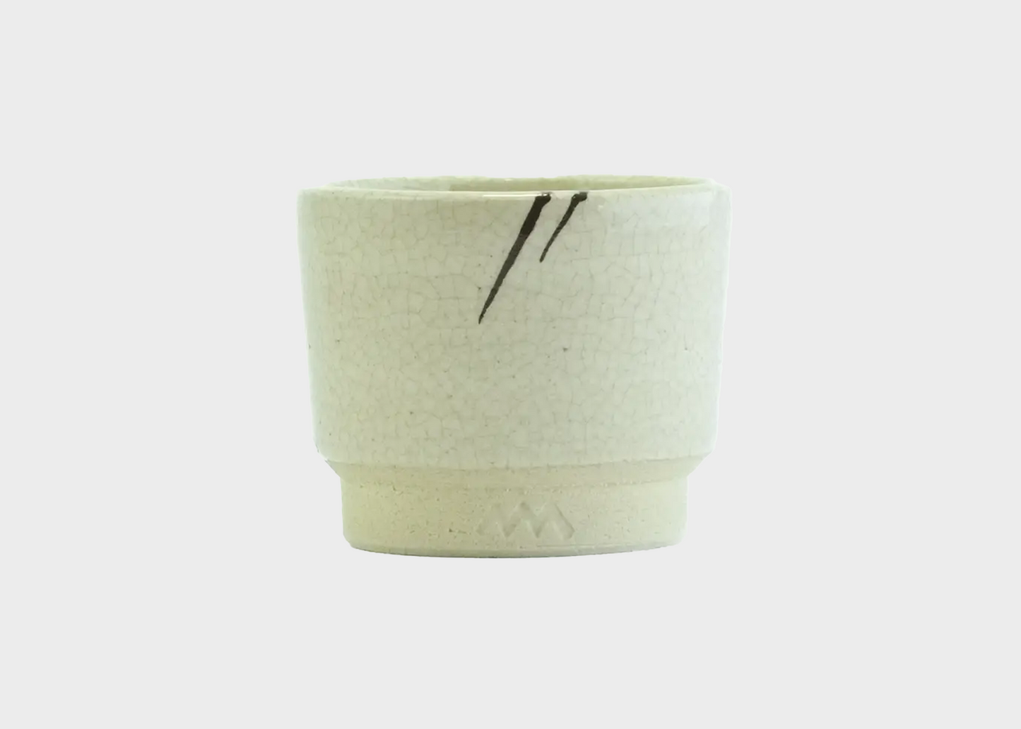 Mint green ceramic cup