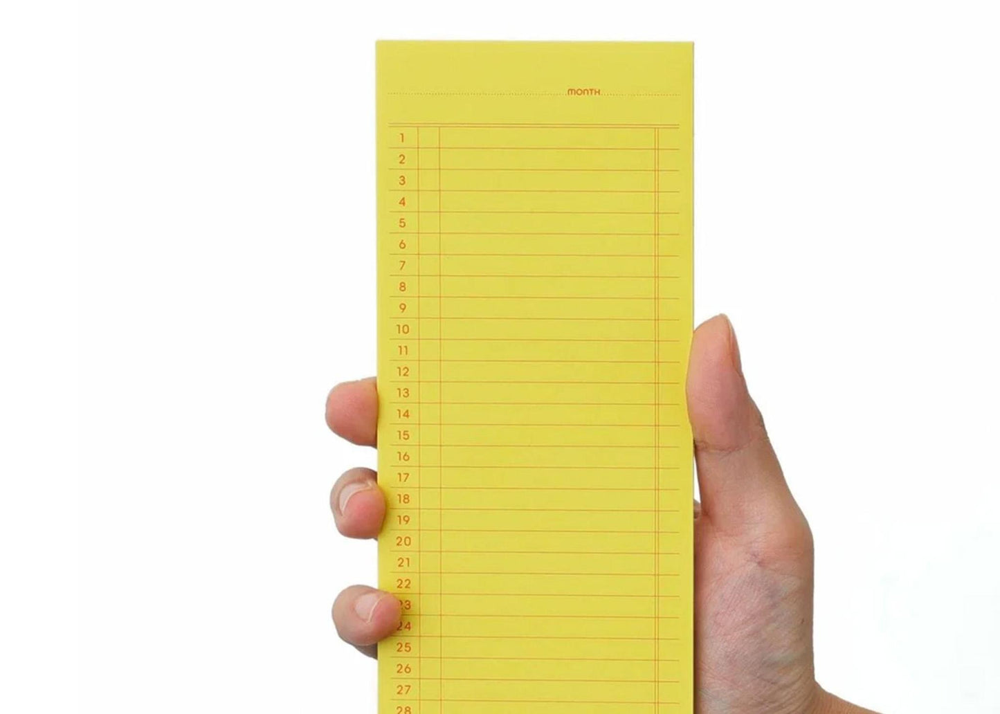 
                  
                    Sticky Memo Pad Monthly
                  
                