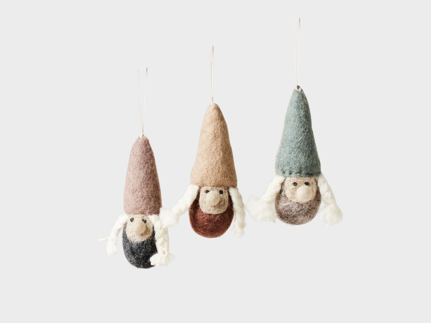 
                  
                    Woodland Gnome Ornament - Set of 3
                  
                
