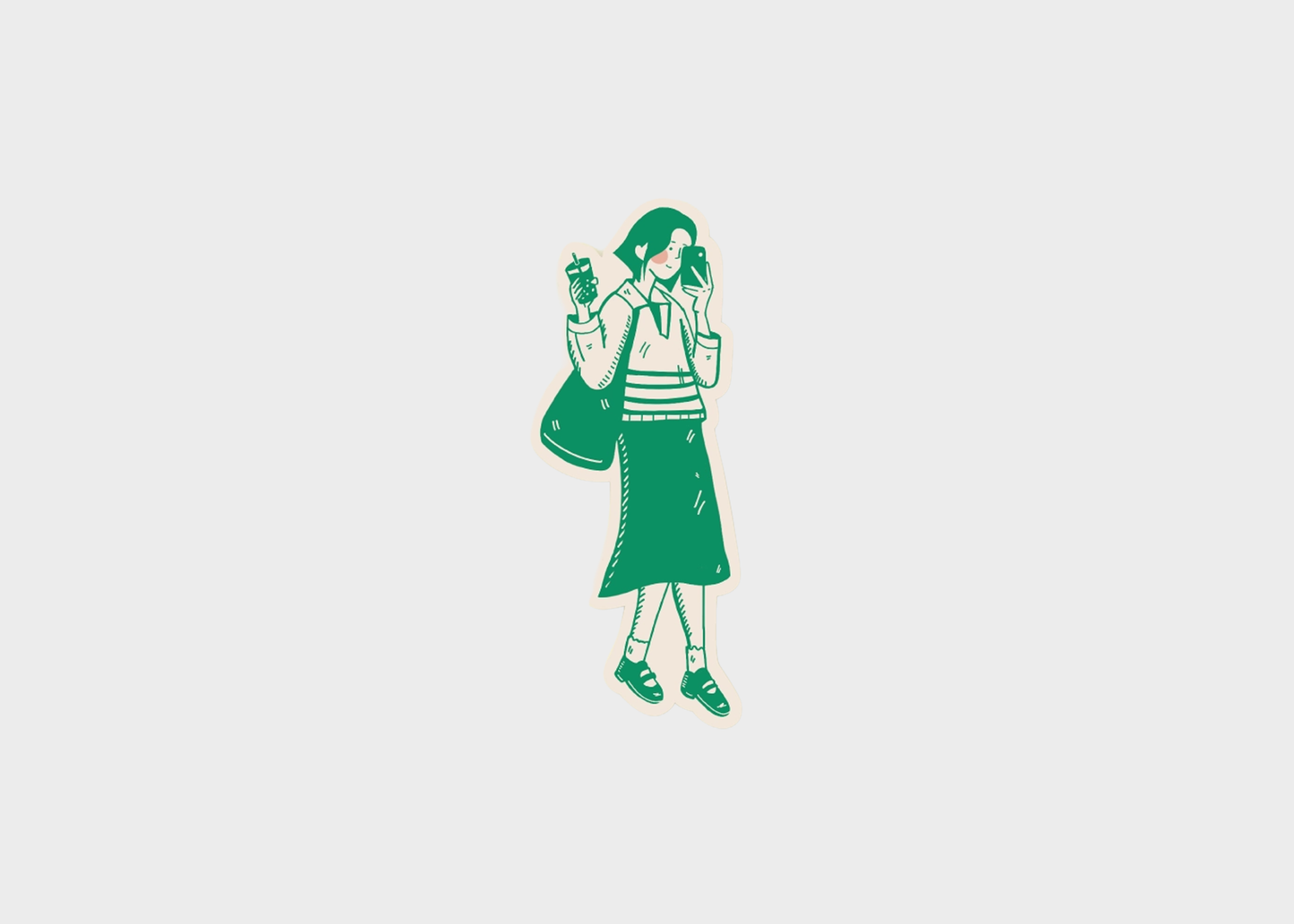 
                  
                    Boba Run Sticker
                  
                