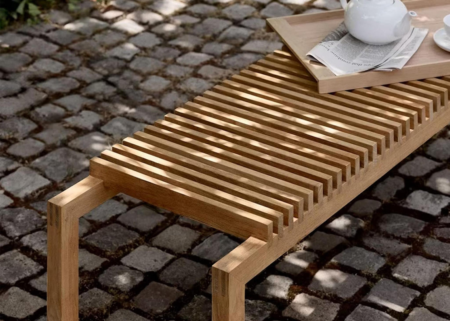 
                  
                    Cutter Bench - Teak
                  
                