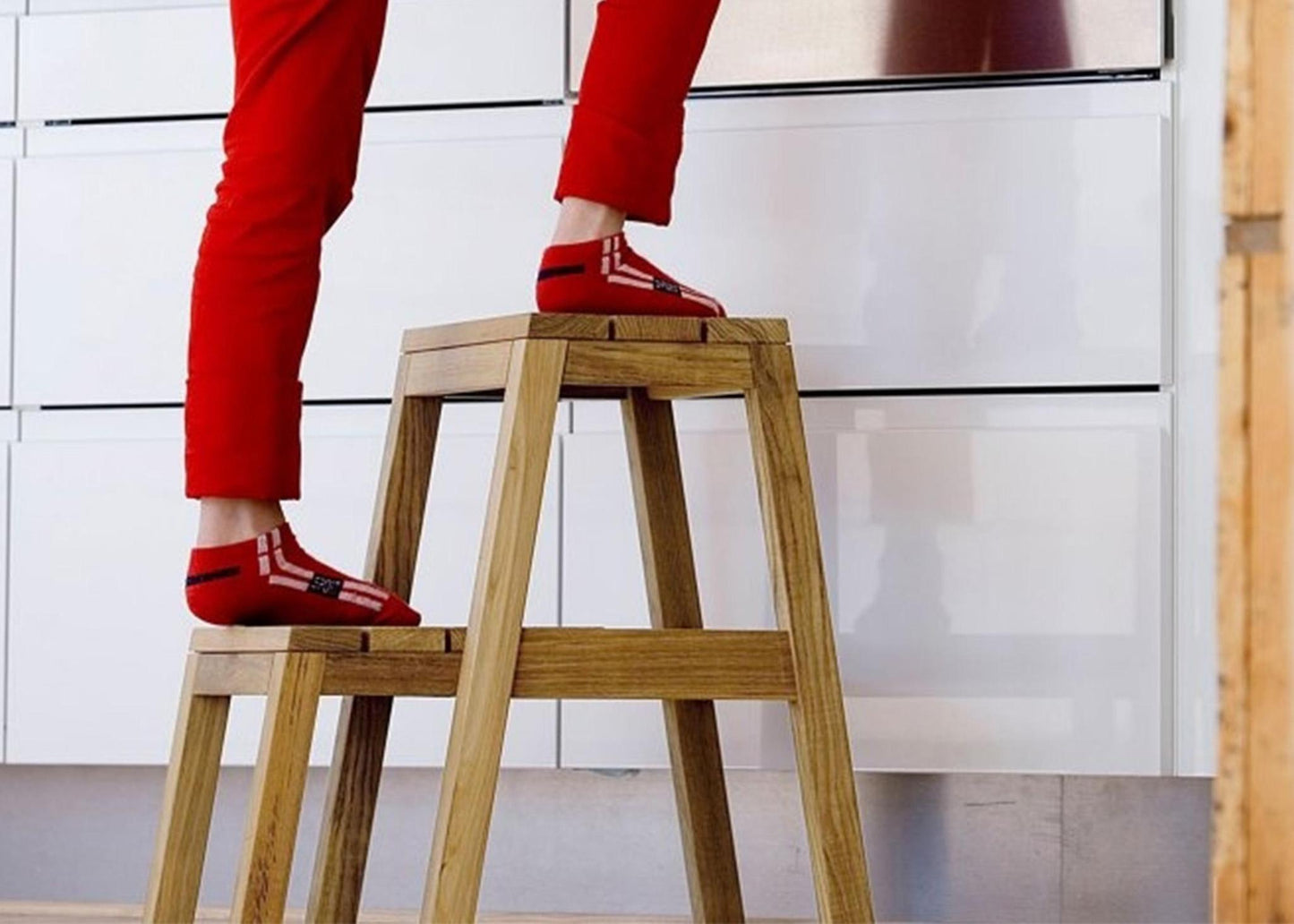 
                  
                    Dania Step Ladder - Teak
                  
                