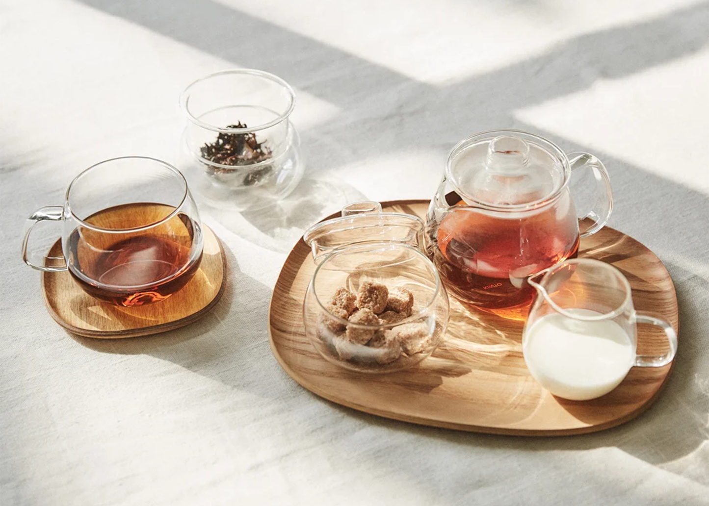 UNITEA Coasters - Beech