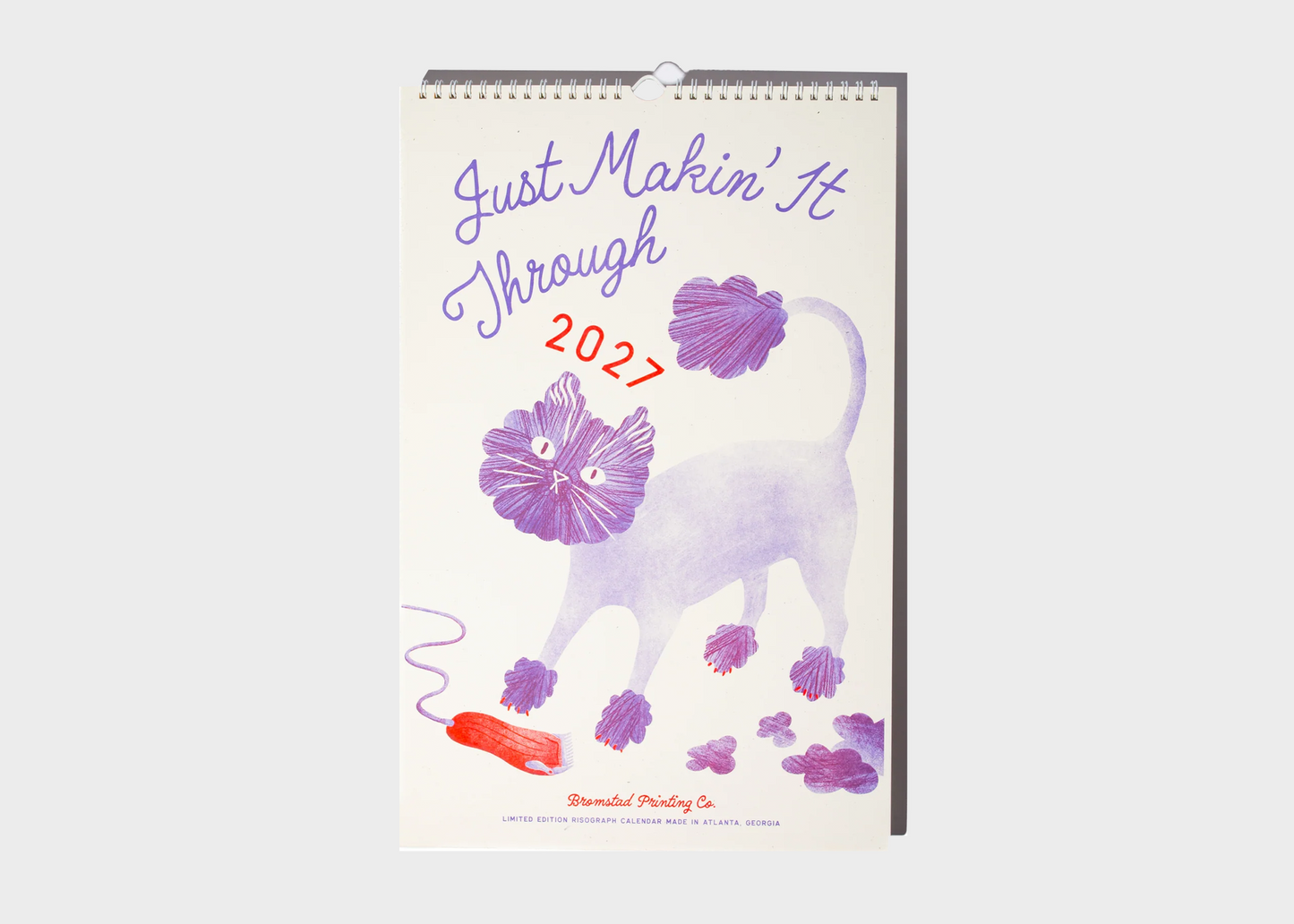 
                  
                    2027 Risograph Wall Calendar - Just Makin' It Through
                  
                