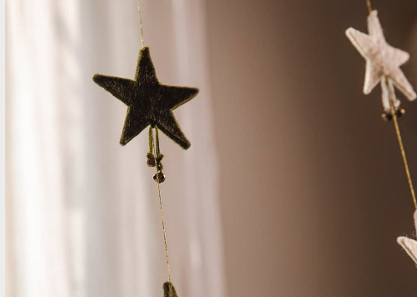 
                  
                    Felt Shooting Stars Garland
                  
                