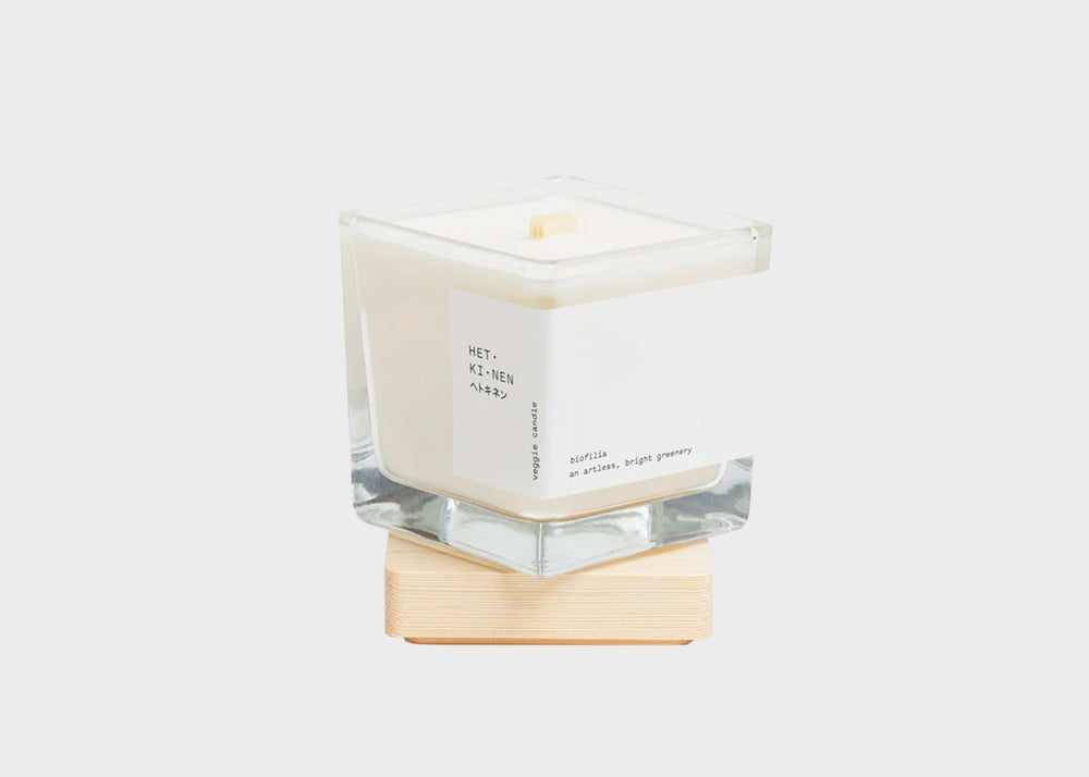 Square Veggie Candle - Biofilia by hetkinen