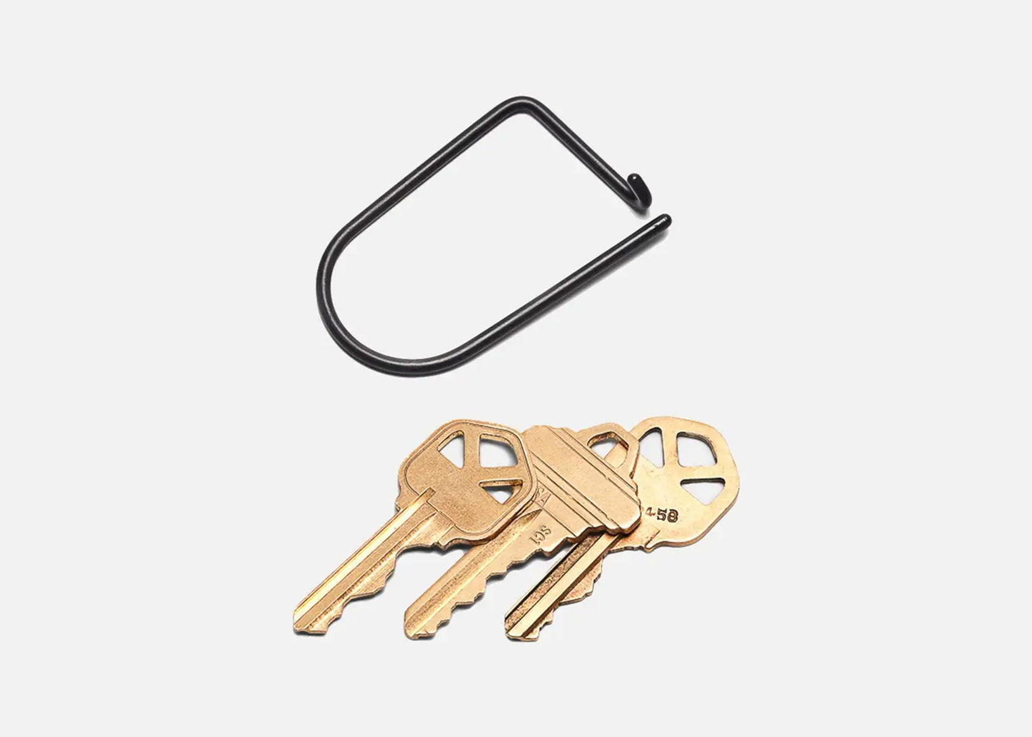 Wilson Keyring in black