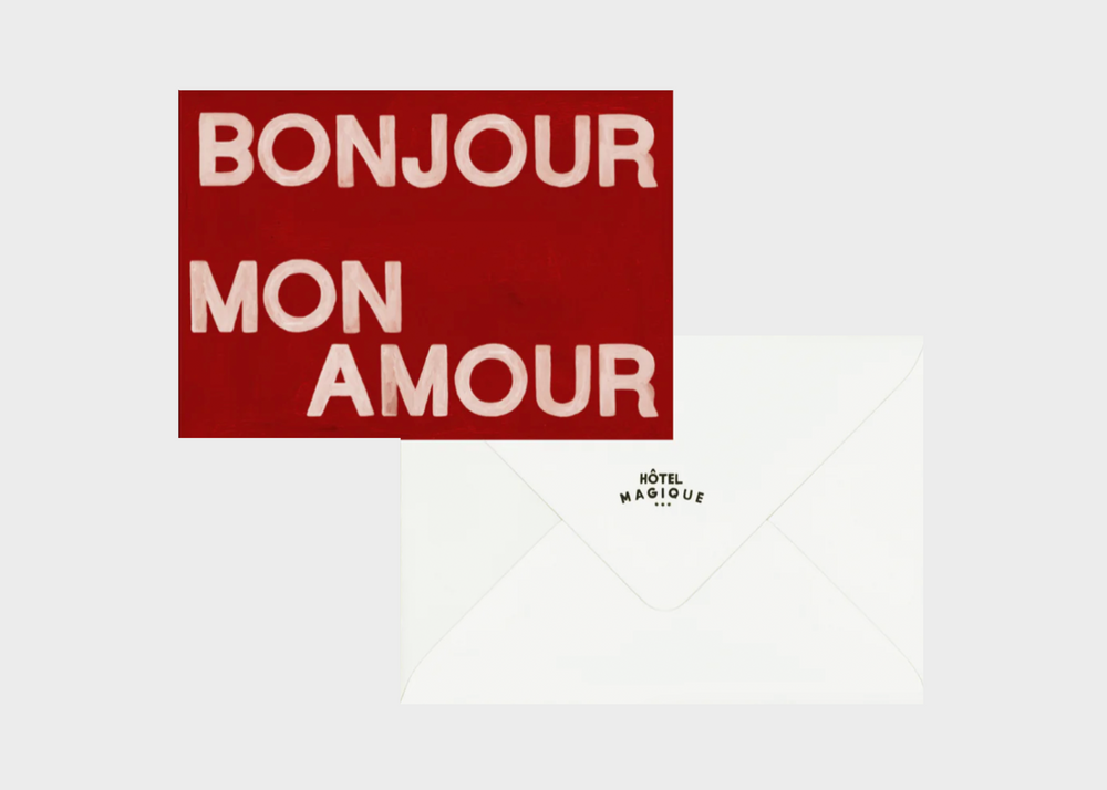 Card - Bonjour Mon Amour