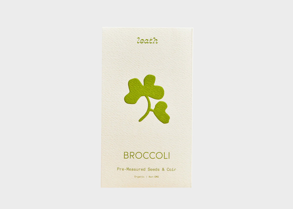 Seed & Soil Packet - Broccoli by Leath