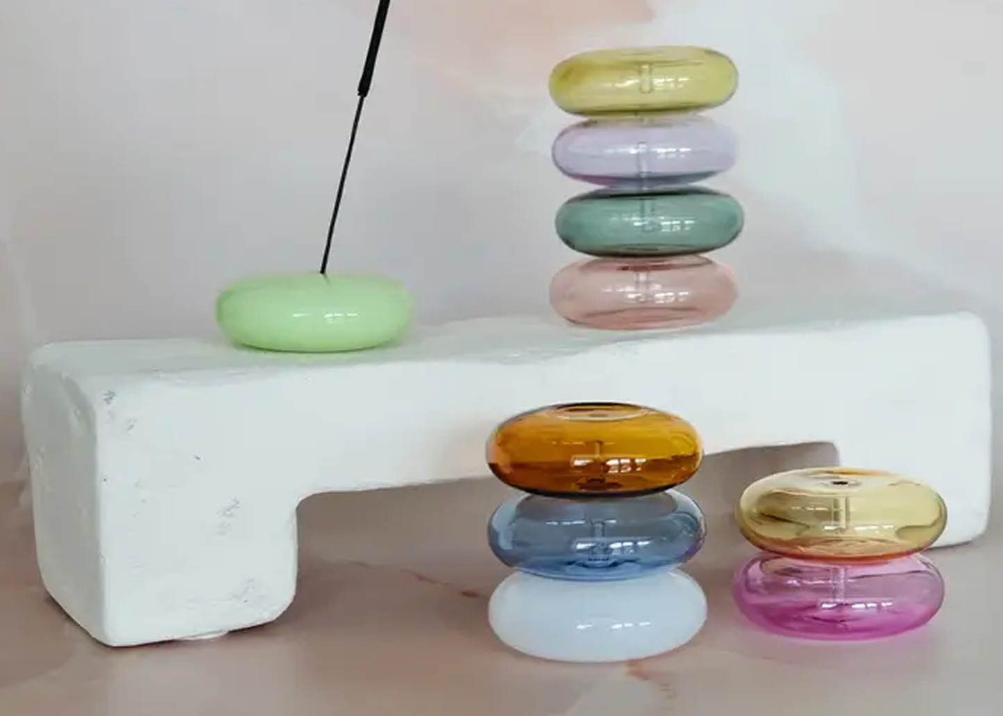 
                  
                    Glass Bubble Incense Holder
                  
                