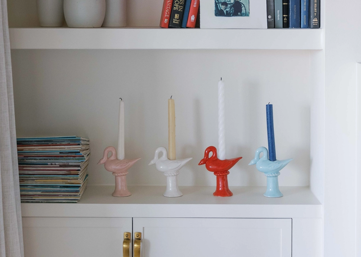 
                  
                    Swan Candlestick Holder
                  
                
