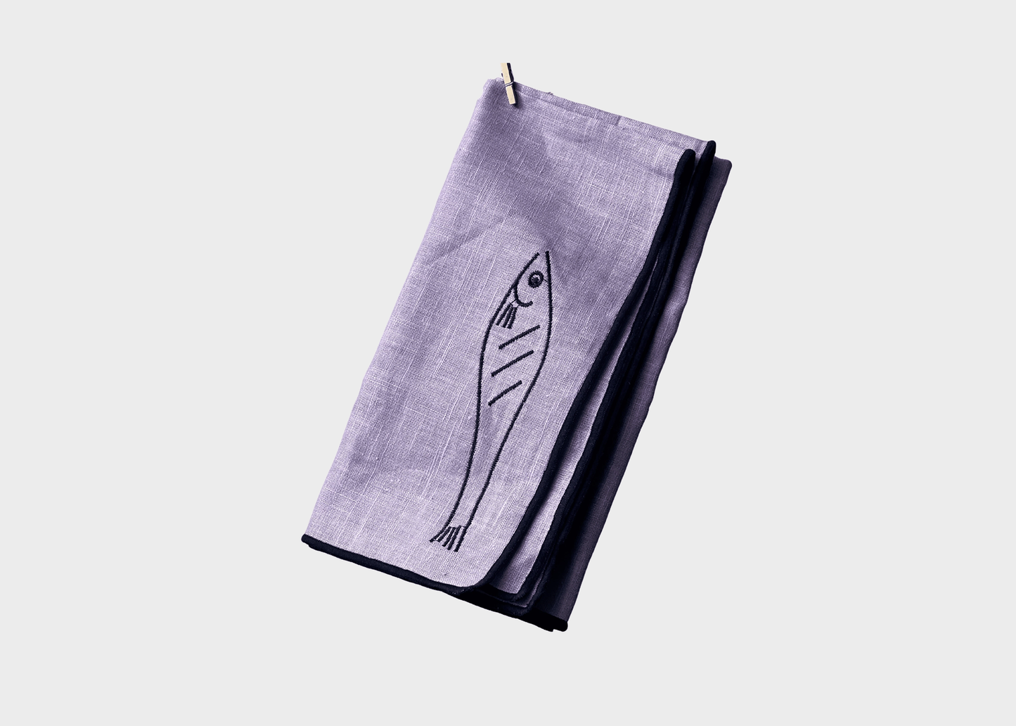 
                  
                    Embroidered Linen Blend Napkin Set
                  
                