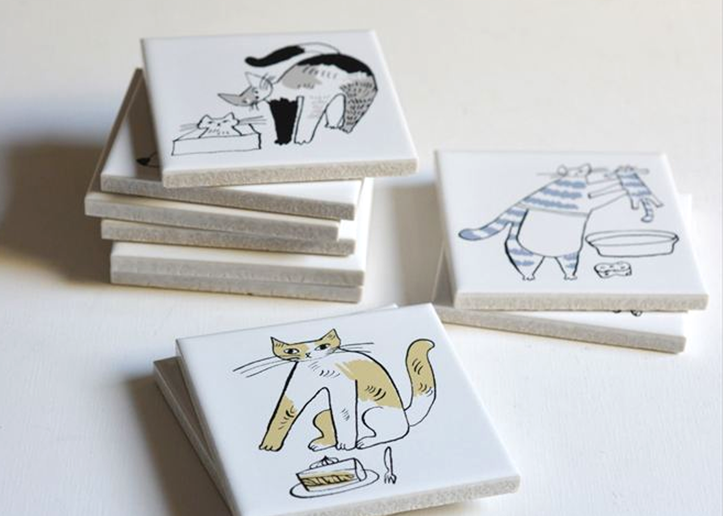 
                  
                    Toranekobonbon Printed Tiles
                  
                