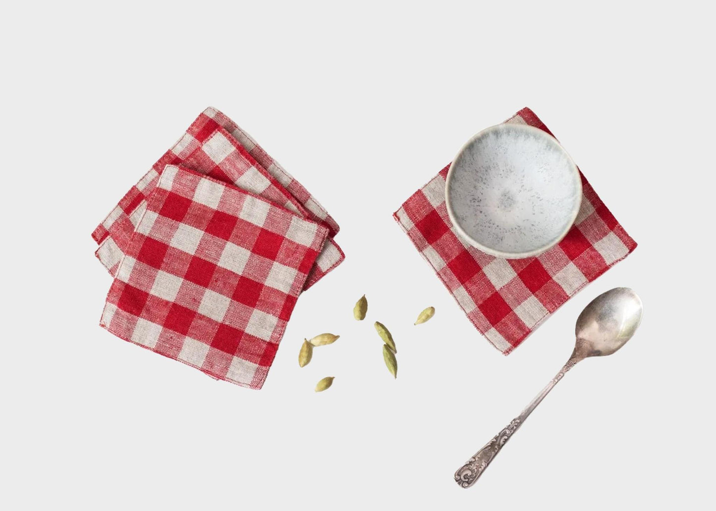 
                  
                    Linen Coaster Set
                  
                