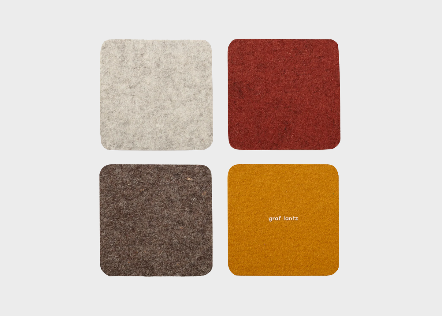 
                  
                    Bierfilzl Felt Coaster Square 4 Pack
                  
                