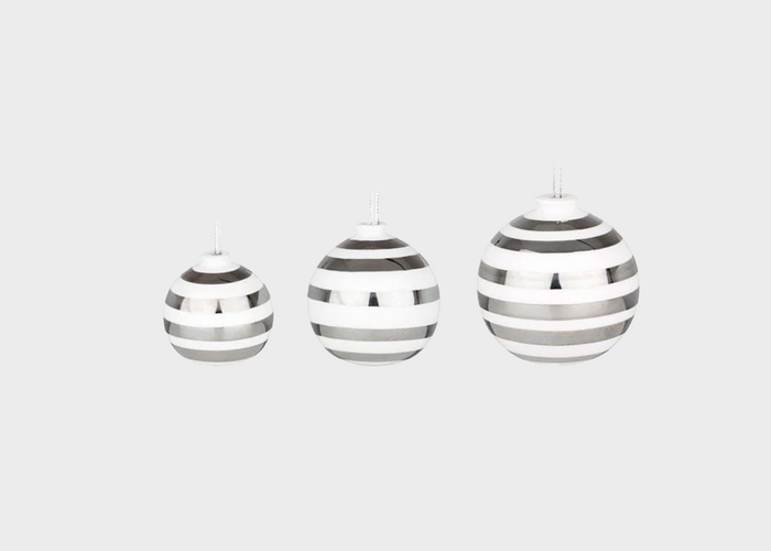 Omaggio Ornament Silver
