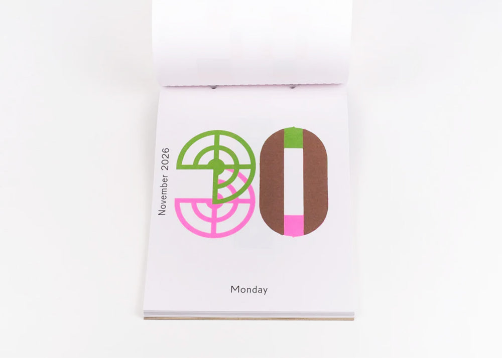 Karel Martens: Every Day Is A New Day- Calendar 2026