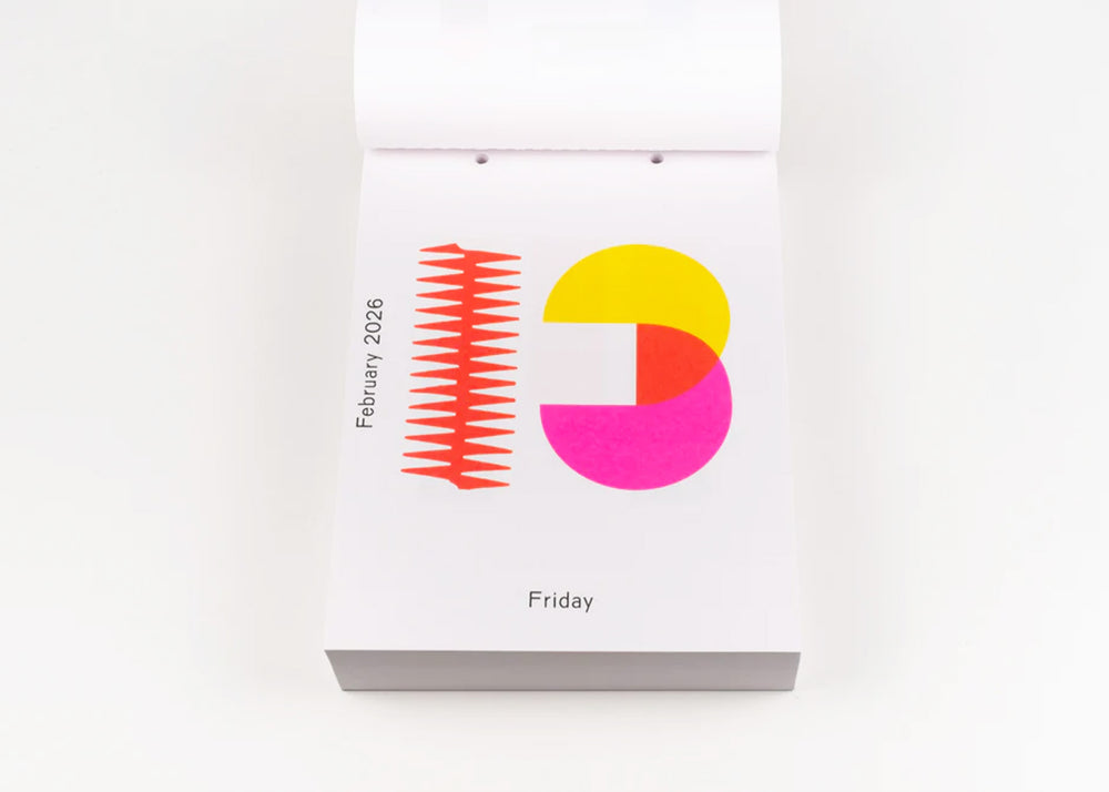 
                  
                    Karel Martens: Every Day Is A New Day- Calendar 2026
                  
                