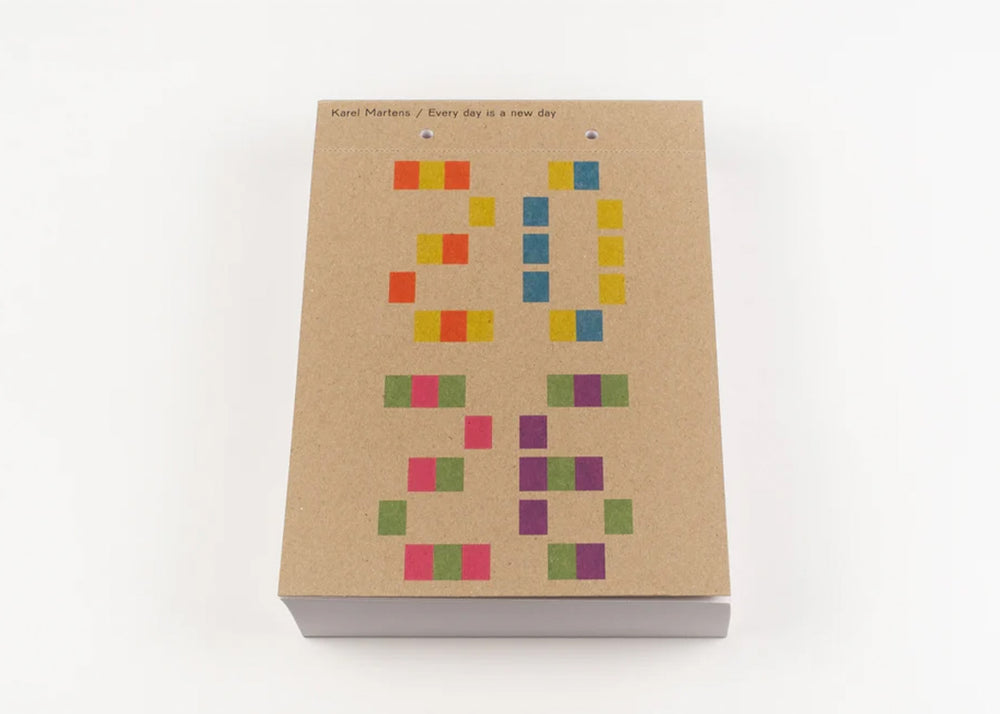 
                  
                    Karel Martens: Every Day Is A New Day- Calendar 2026
                  
                