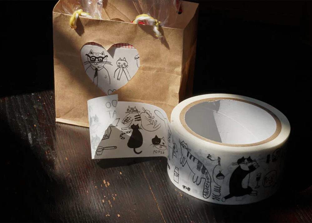 
                  
                    Toranekobonbon Kraft Paper Tape
                  
                