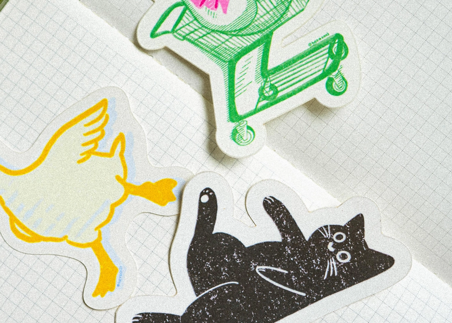 
                  
                    Purrfectly Chill Cat Sticker
                  
                