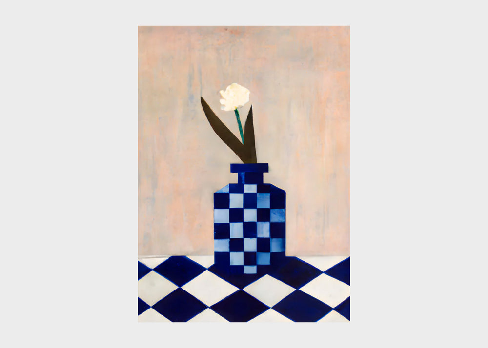 Check the Vase Poster and Frame Print