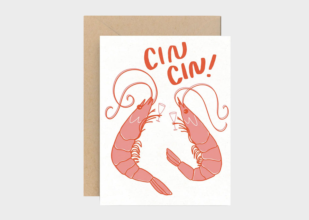 Card - Cin Cin Shrimp