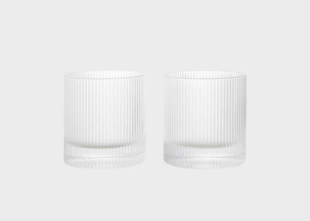 Ripple Tumbler Glass Ferm Living