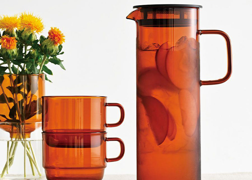 
                  
                    Cold Brew Pitcher in Amber Glass
                  
                