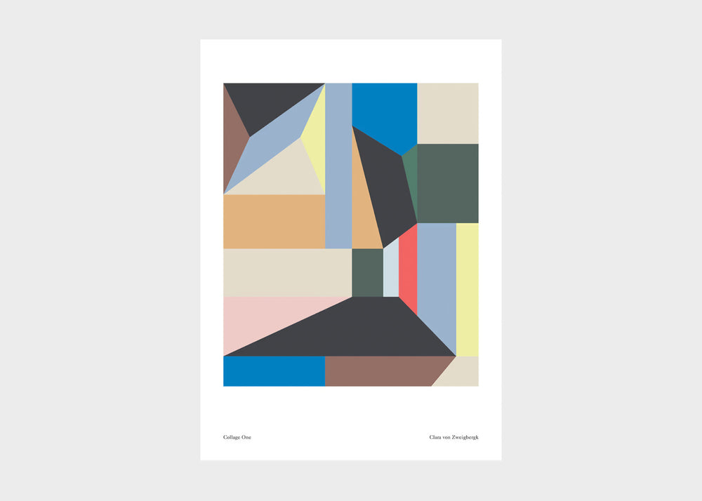 Collage One By Clara Von Zweigbergk print