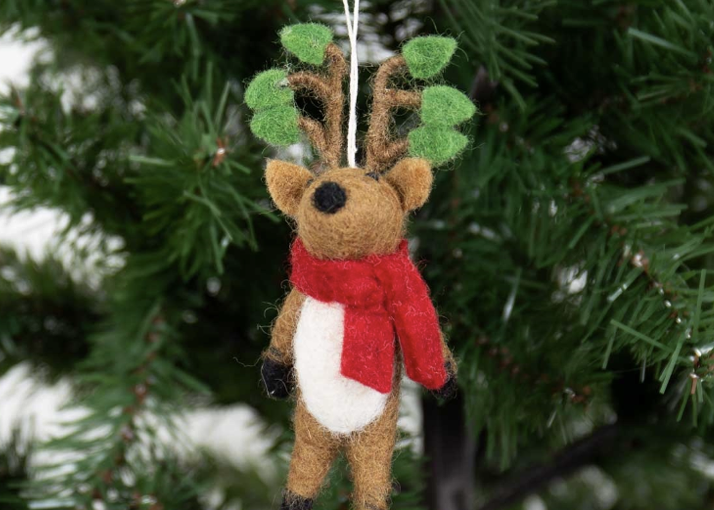 
                  
                    DEER with TREETOP Ornament
                  
                