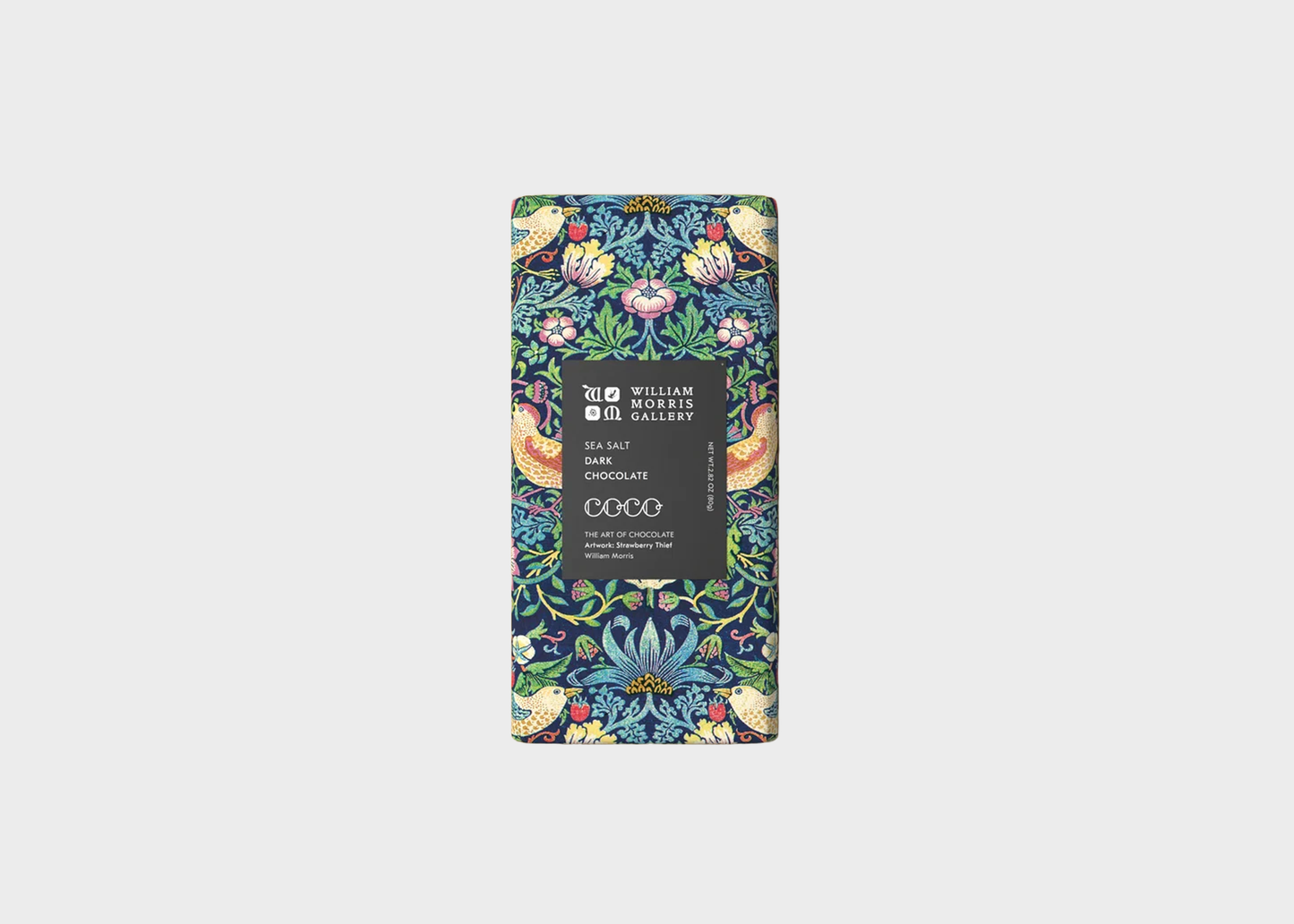 
                  
                    Coco X William Morris - Sea Salt Dark Chocolate Bar
                  
                