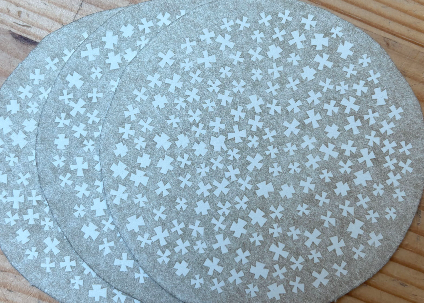 
                  
                    Letterpress Coaster Set - Hydrangea
                  
                