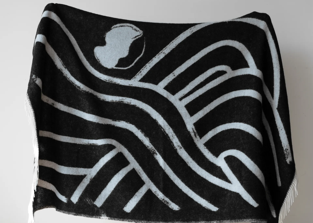 Fine Little Day Wool Throw - Thumbnail 2