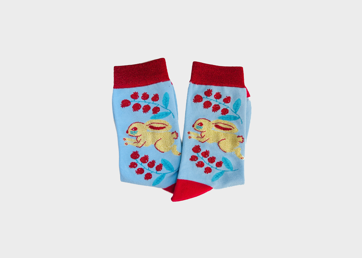
                  
                    Lingonberry Candy Bunny Socks
                  
                