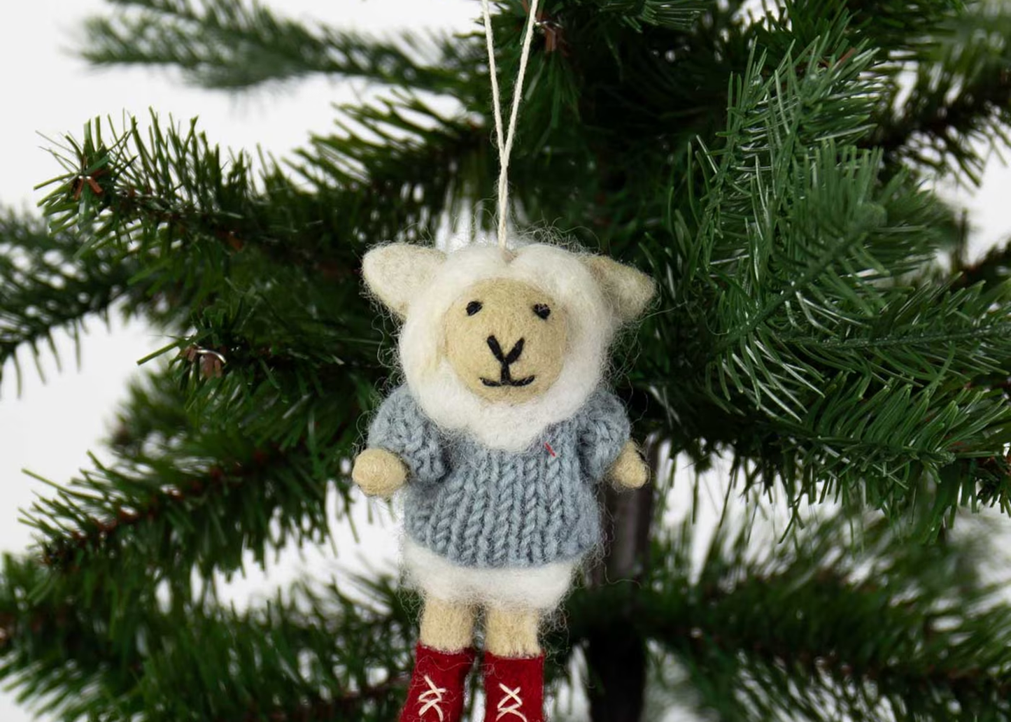 
                  
                    SHEEP IN RED BOOTS Ornament
                  
                