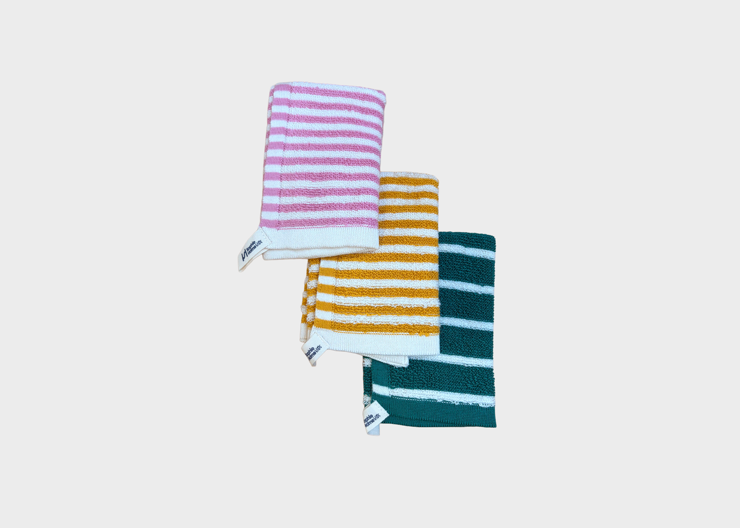 
                  
                    Striped Washcloths, 3 pk
                  
                