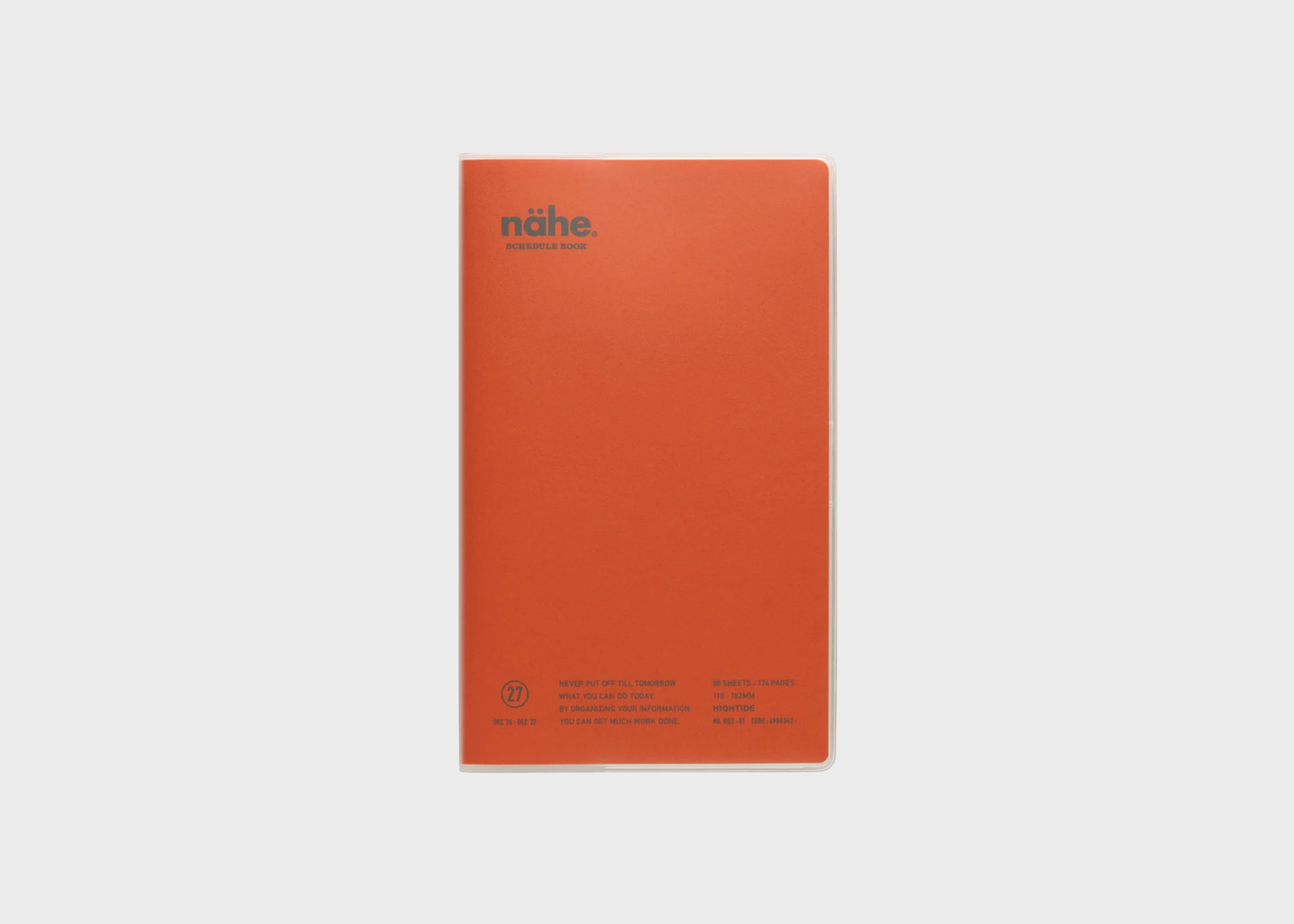 
                  
                    2027 Weekly Diary Nahe B6 Slim Vertical
                  
                