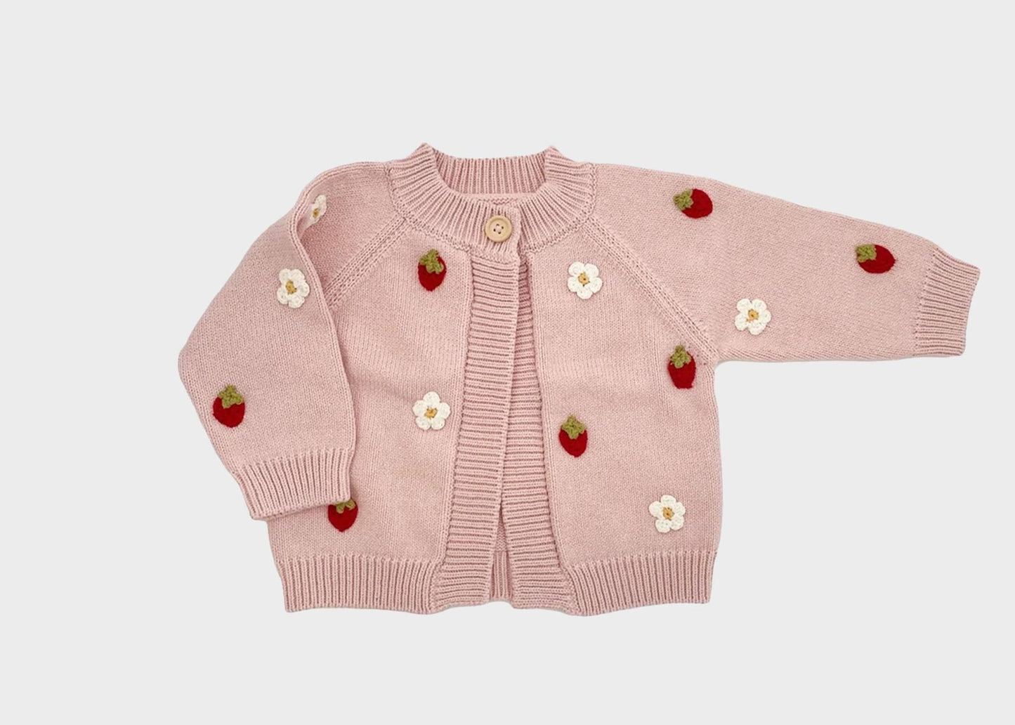 
                  
                    Strawberry Flower Cardigan
                  
                