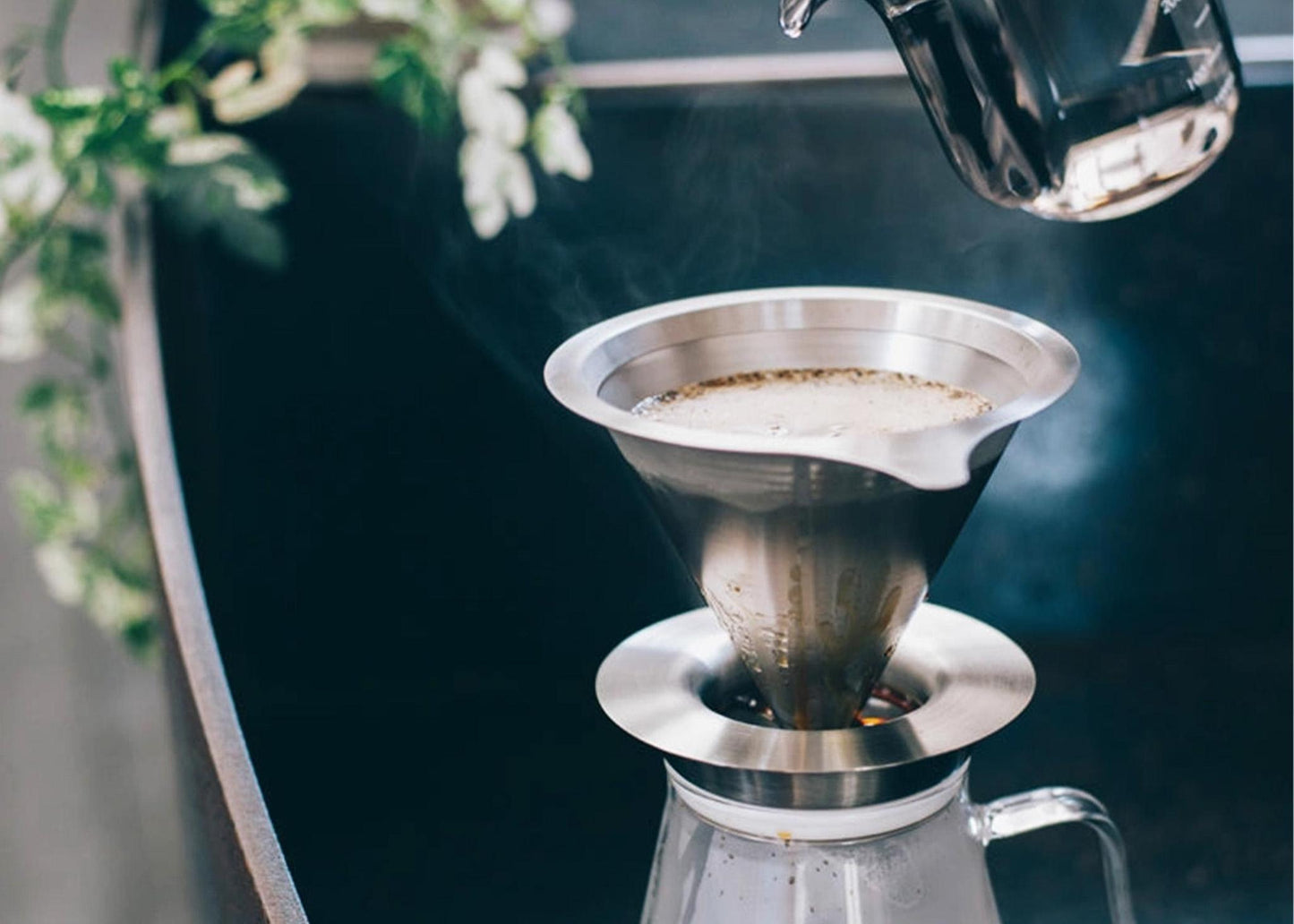
                  
                    Double Mesh Metal Dripper
                  
                