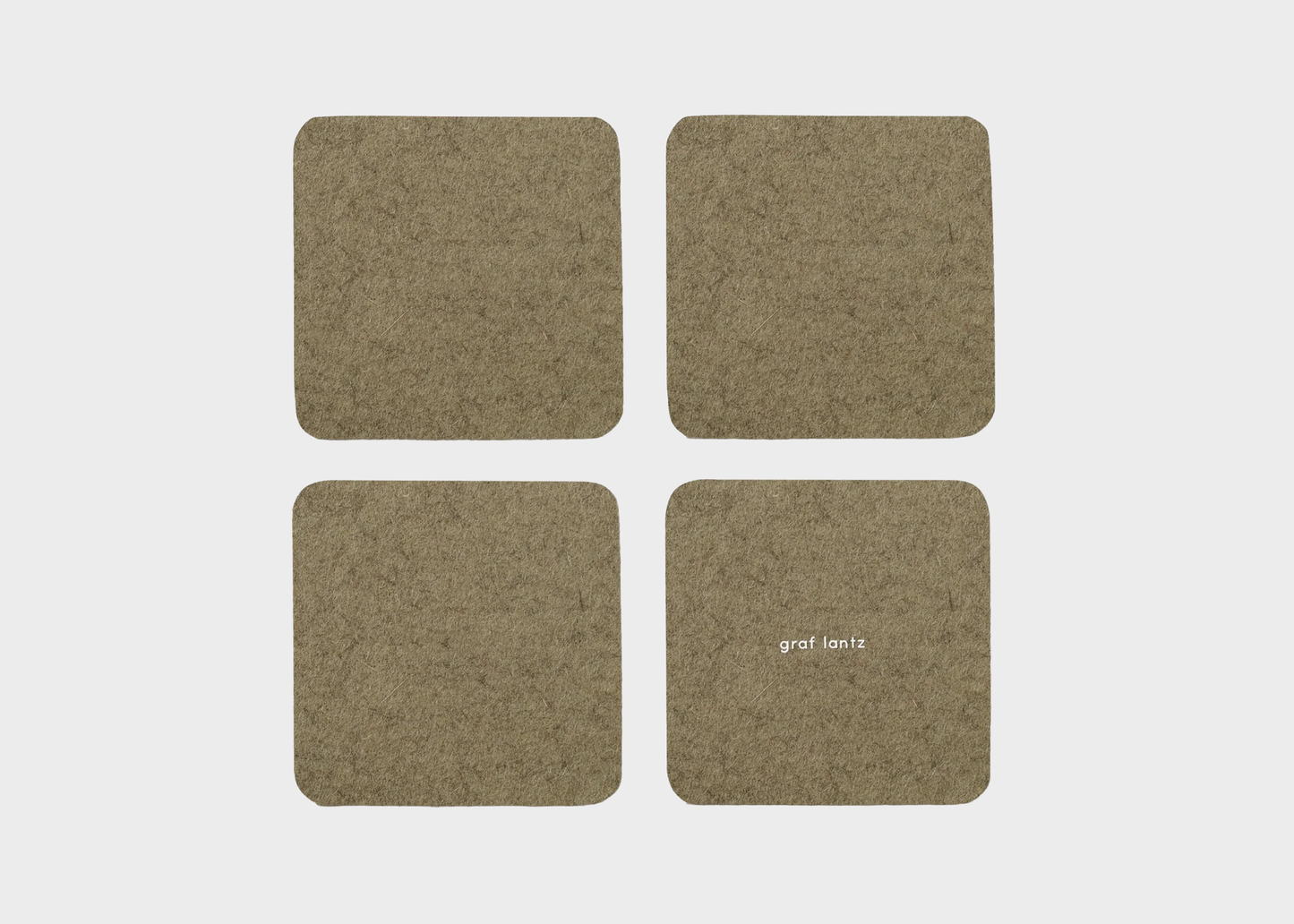 
                  
                    Bierfilzl Felt Coaster Square 4 Pack
                  
                