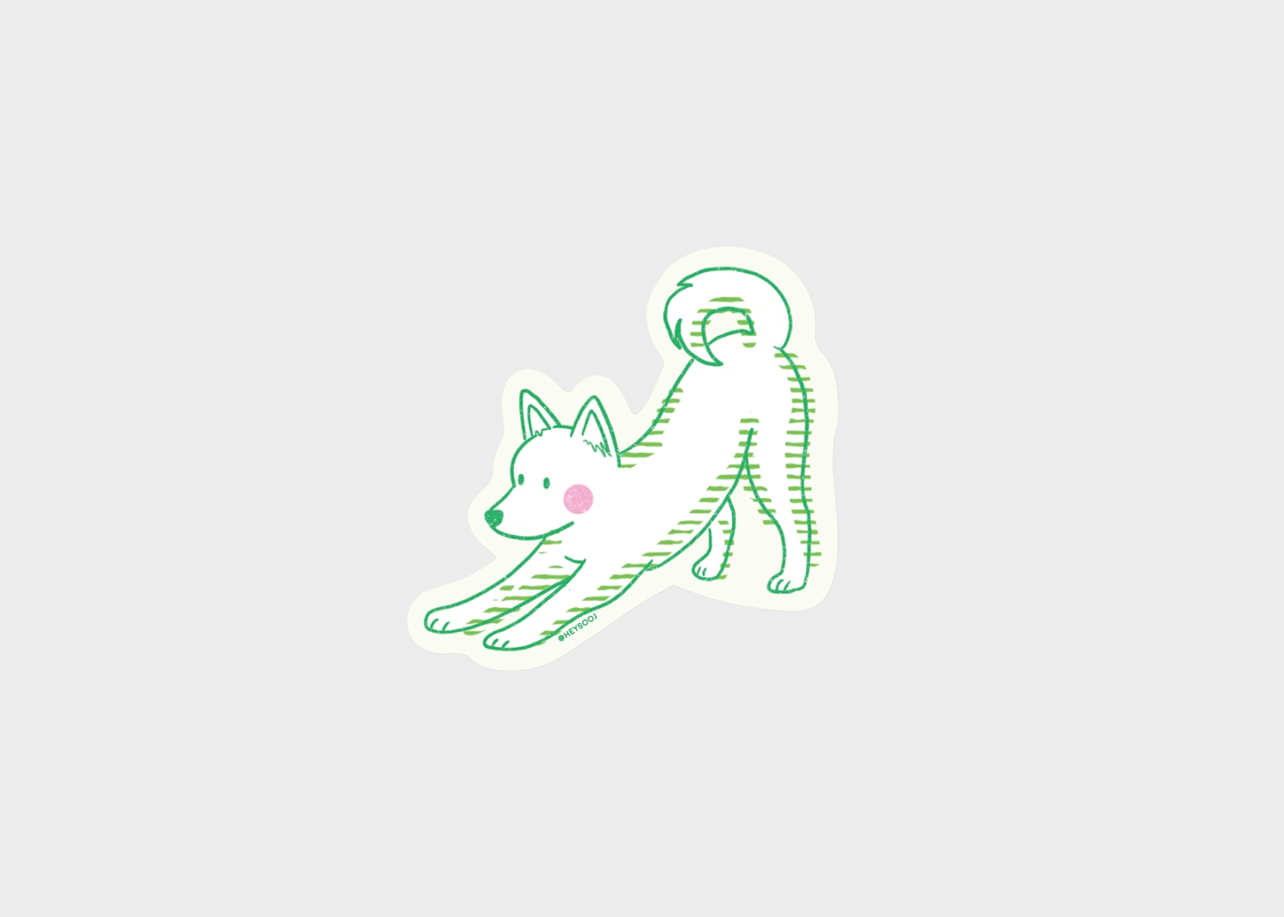 
                  
                    Playful Pup Sticker
                  
                